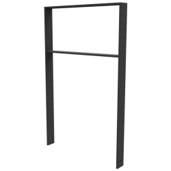 Arceau d'appui vélos en acier plat 80 x 12 mm Schake