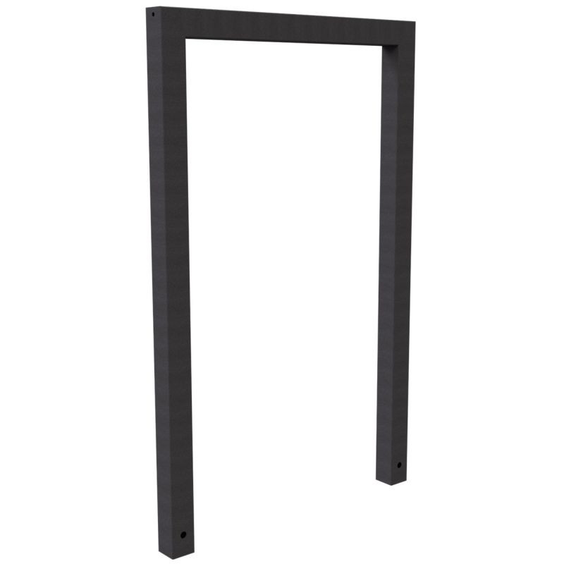 Arceau d'appui pour vélos en tube carré 6 x 6 cm Schake