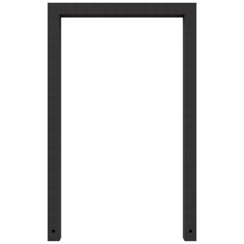 Arceau d'appui pour vélos en tube carré 6 x 6 cm Schake