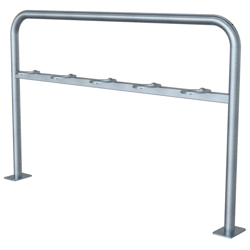 Arceau d'appui 5 trottinettes verrouillable par cadenas Schake