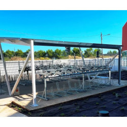 Parking vélos modulable sur deux étages