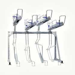 Parking vélos 8 emplacements sur étage