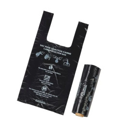Sacs rouleaux pour déjections canines - Lot de 4000