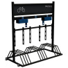 Rack 9 vélos électriques avec prises et boîtes de charge Schake
