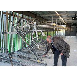 Parking 2 vélos sur deux niveaux - Benito Lin VBS07