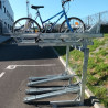 Rack à vélo deux étages Viso VELOLIFT - 8 rangements