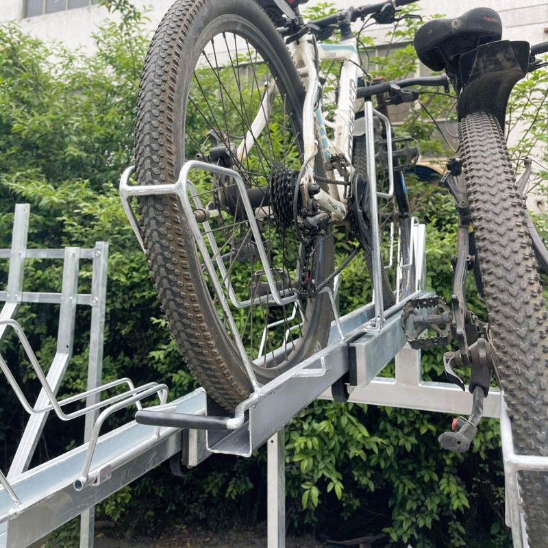 Rack à vélo deux étages Viso VELOLIFT - 8 rangements