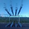 Rack à vélo deux étages Viso VELOLIFT - 8 rangements
