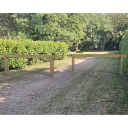 Barrière en bois fixe 3 ou 4 m Turin