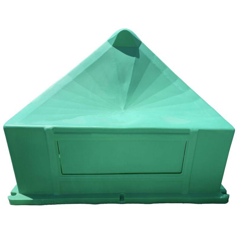 Balise Musoir J14a - Vert, jaune, bleu