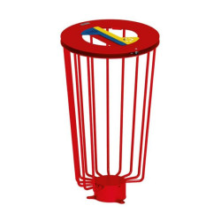 Corbeille tri séléctif Lofoten avec ou sans dispositif Vigipirate