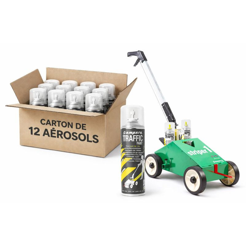Traceur de lignes Striper 1 + 12 bombes de peinture