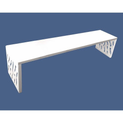 Banquette Venise acier