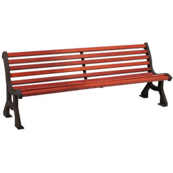 Banc bois et acier Lublin