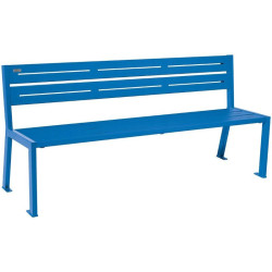 Banc acier Silaos 5 lames