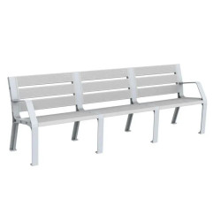 Banc et fauteuil Modo en plastique éco 100% recyclable