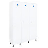 Vestiaire plastique PVC industrie propre anti bactérien PV