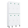 Vestiaire plastique PVC 2 cases anti bactérien PT