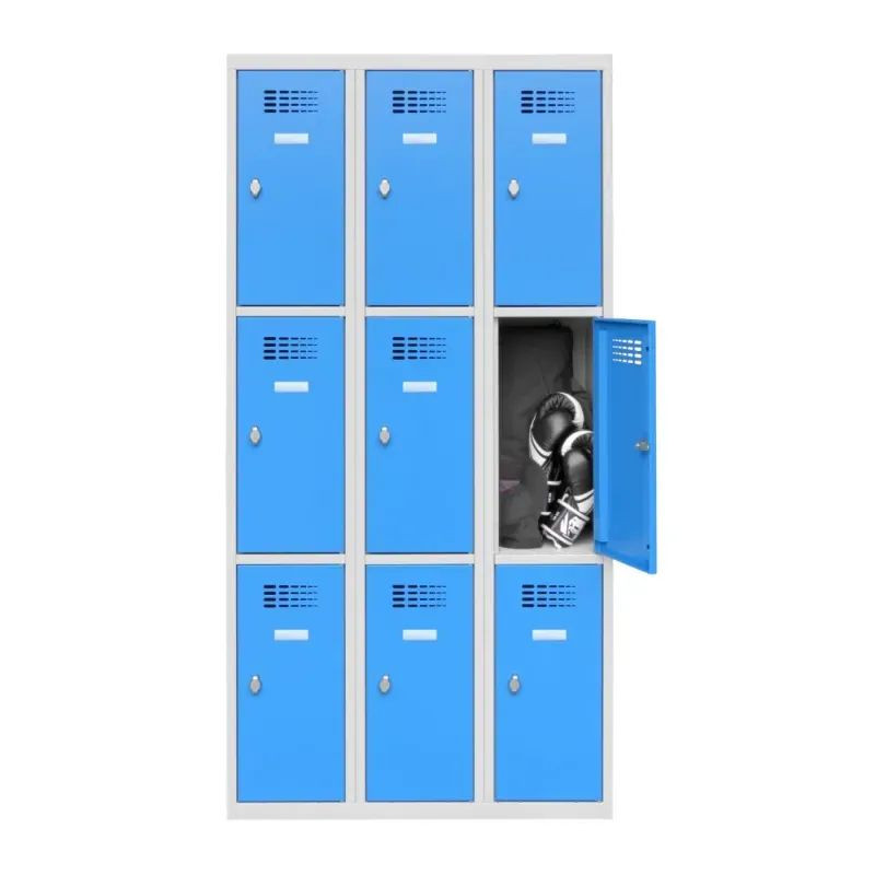 Vestiaire L750N 3 cases de 1 colonne de 30cm