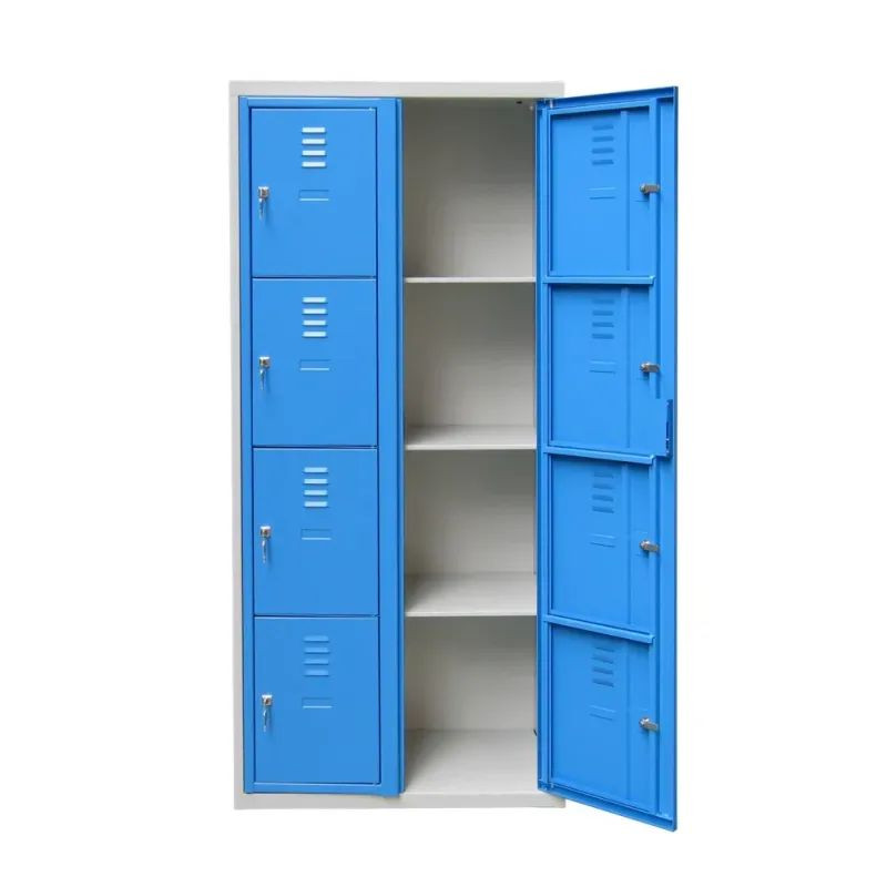 Casier école visitable 2 ou 4 compartiments par colonne