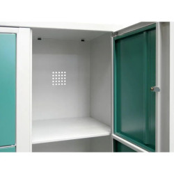 Casier visitable pour milieu scolaire