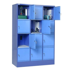 Armoire avec casiers sécurisés électriques