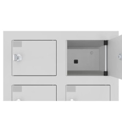 Armoire sécurisée pour smartphone avec port usb