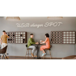 Armoire sécurisée pour smartphone avec port usb