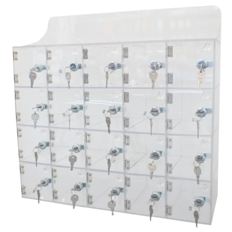 Casier transparent pour 20 smartphones