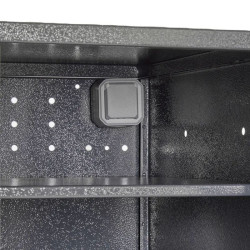 Rangement sécurisé avec prise électrique pour deux trottinettes