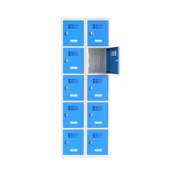 Casier vestiaire + prises électriques L770/NEW - 5 cases par colonne