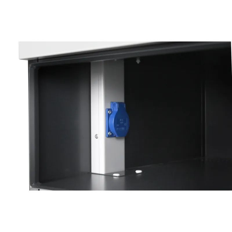 Armoire pour charger les batteries vélos/trotinettes sur pied