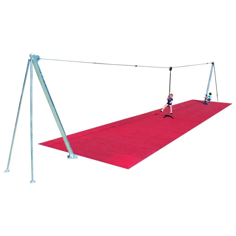 Tyrolienne en métal 20m pour enfants Manufacturas Deportivas