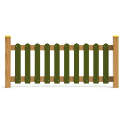 Clôture & portillon pour Structure de jeux - Arcachon