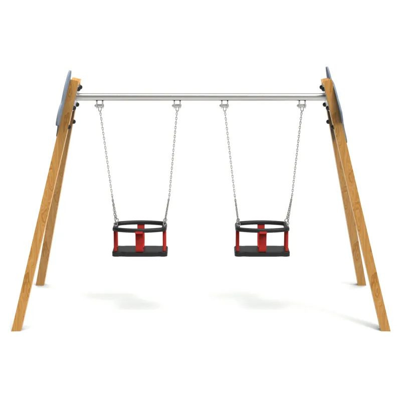 Balançoire double berceau - 2 enfants