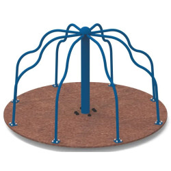 Tourniquet Grande Roue Noria en acier - 8 enfants