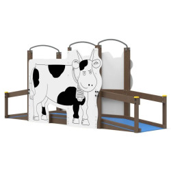 Structure de jeux Passerelle inclusive Bou Patufet