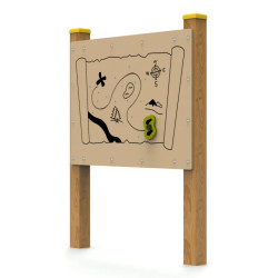 Panneau de jeu La Carte au Trésor PM837/TM Manufacturas Deportivas
