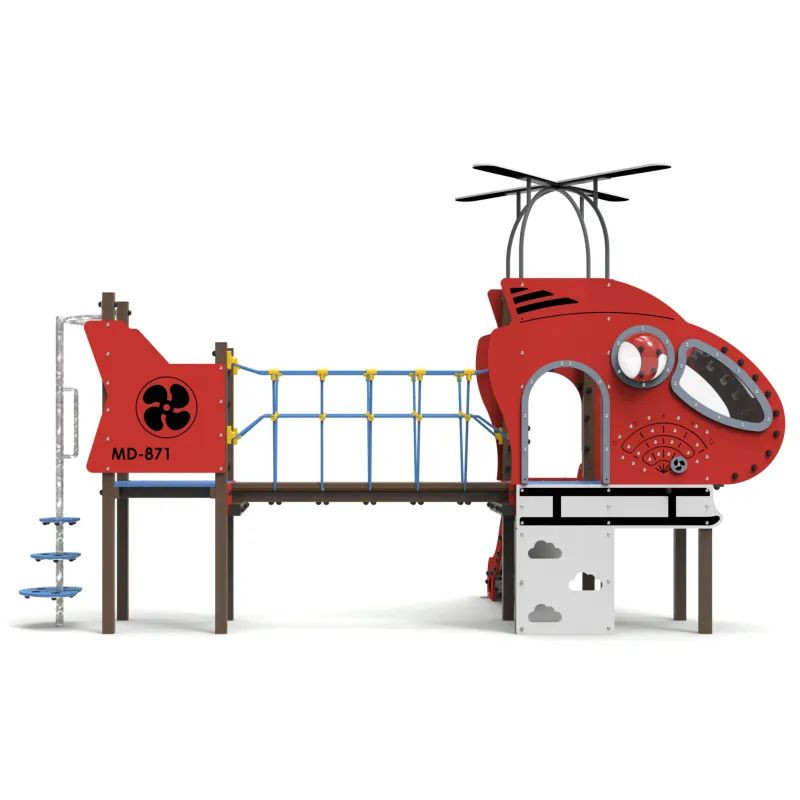 Structure de jeux PM871TM L'Hélicoptère Manufacturas Deportivas