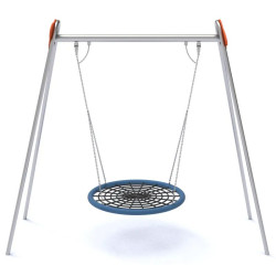 Balançoire inclusive Saturne siège panier