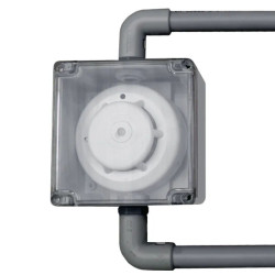 Boitier de gaine de détection de fumée pour OX-8