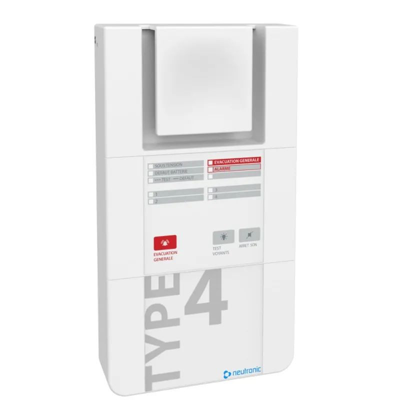 Centrale d'alarme type 4 filaire Neutronic TT44B