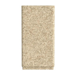 Poubelle de ville en béton Gravillon