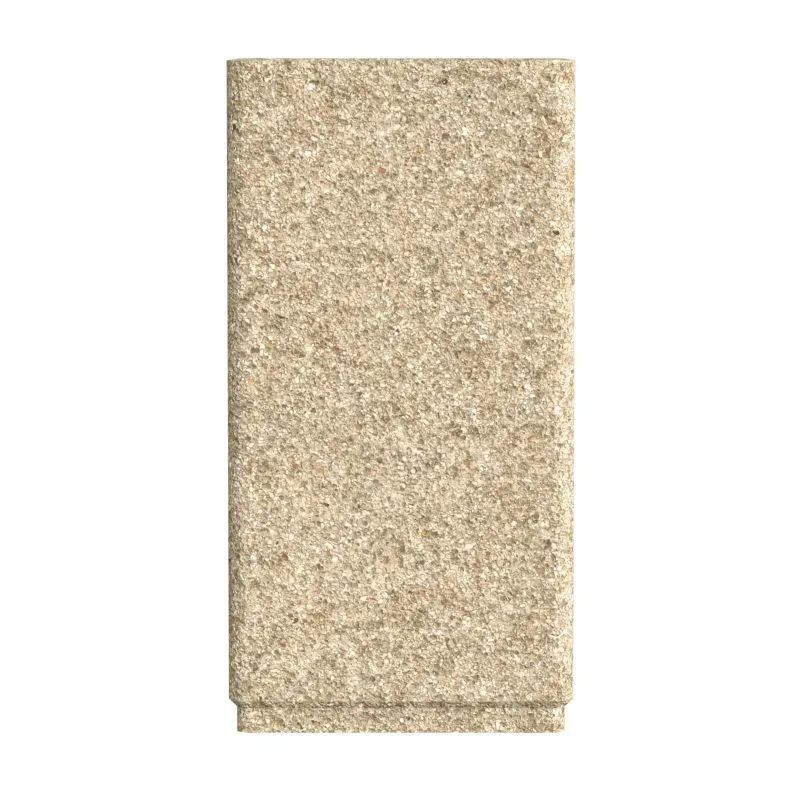 Poubelle de ville en béton Gravillon