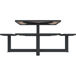 Table de pique nique avec option trou parasol Orpin