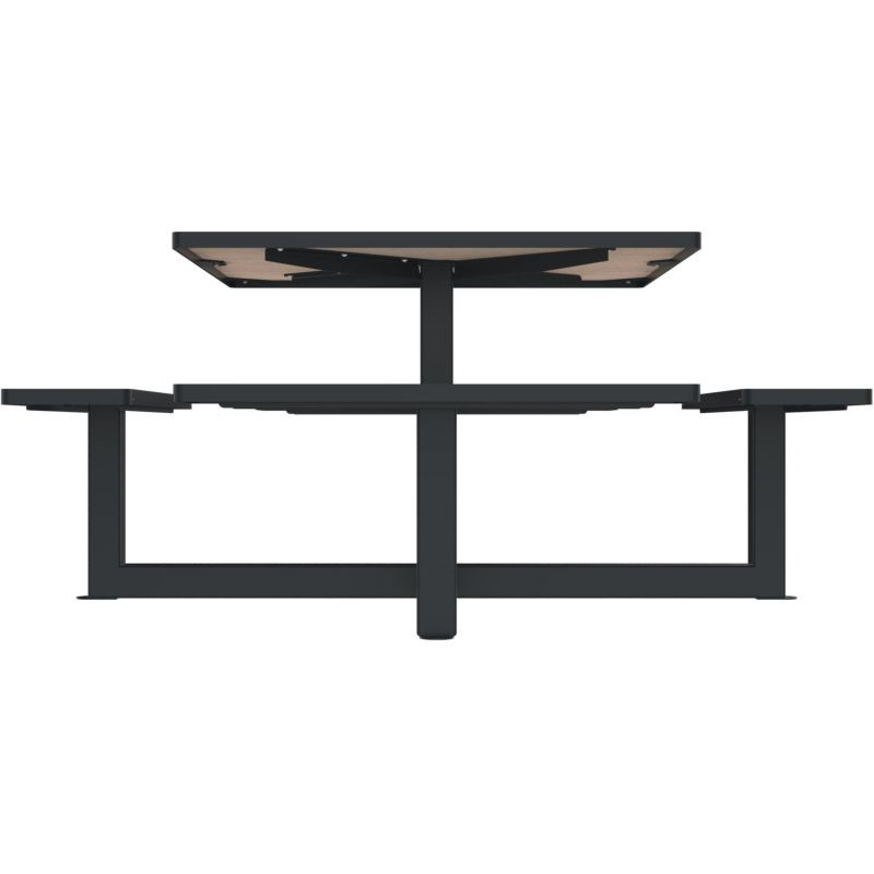 Table de pique nique avec option trou parasol Orpin