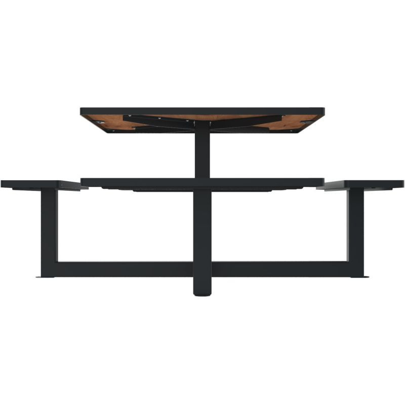 Table de pique nique avec option trou parasol Orpin