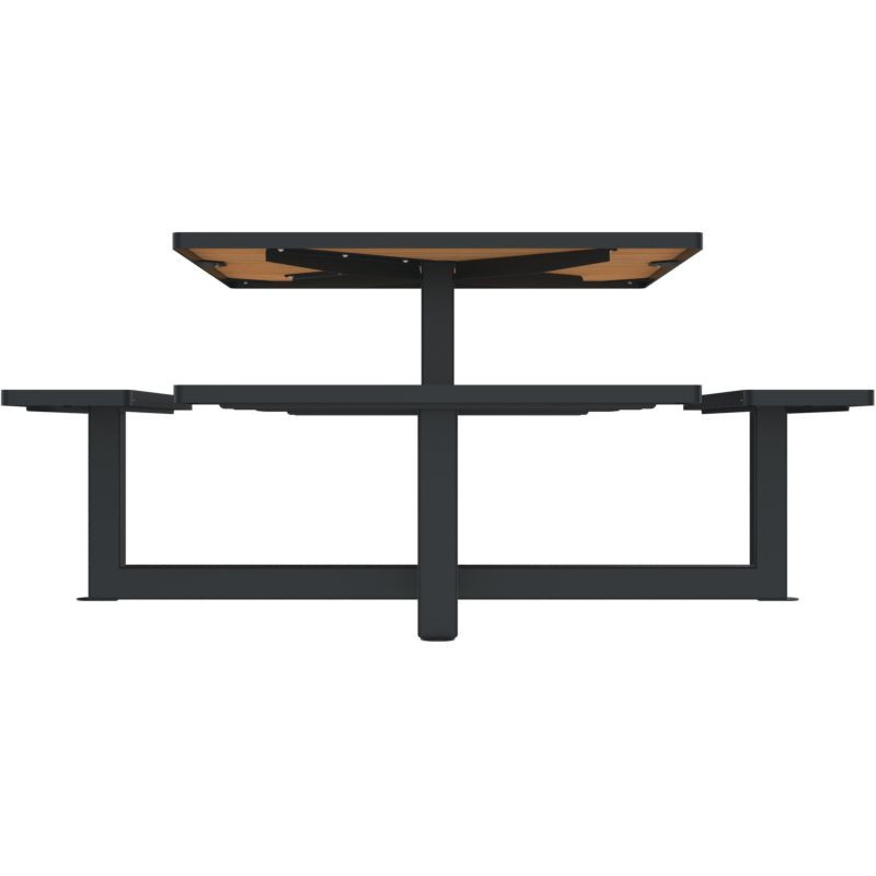 Table de pique nique avec option trou parasol Orpin