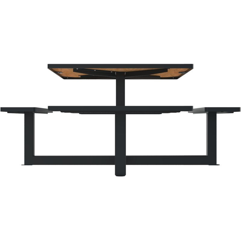 Table de pique nique avec option trou parasol Orpin