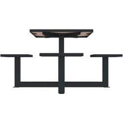 Table de pique nique avec option trou parasol Orpin